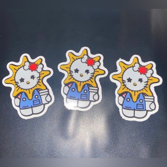 (3) Hello Kitty x Chief Keef Glo Gang Decal Stickers 2 inches collection - Picture 1 of 6